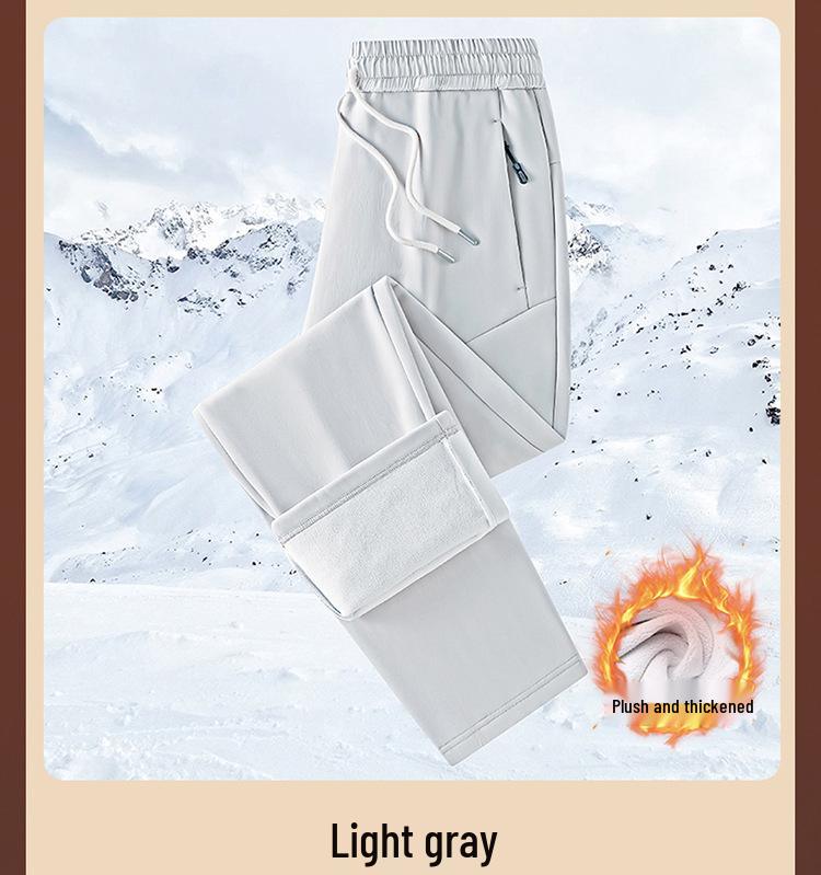 Unisex Graphene Ski Pants: Warm, Velvet-Lined, Thickened, Loose-Fit, Outdoor & Casual, Ideal for Autumn/Winter Sports & Mountaineering. 5XL