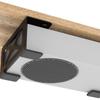 Space Efficient Under Desk Gaming Console Storage Desk Mount Bracket Metal Holder Easy Installation Storage For Gamers