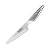 GLOBAL Santoku Knife Set All Stainless Made In Japan GST-B84 (16cm Grooved) - Steel,
