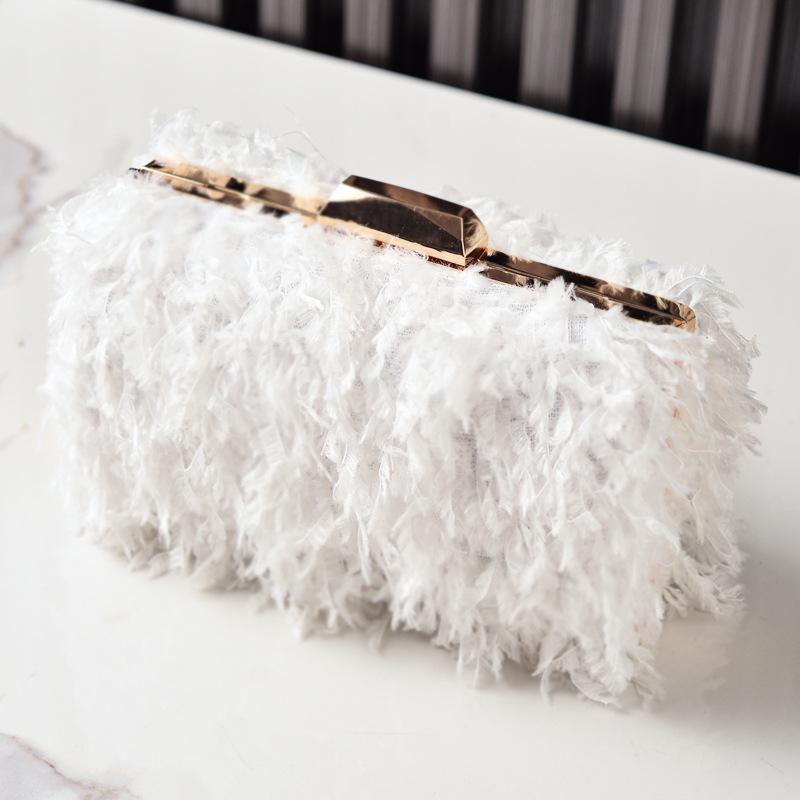 Green Tassel Bag Vintage Luxury Shoulder Crossbody Handbag Elegantly Designed Fashion Wedding Party Purse Tote Bag for Women