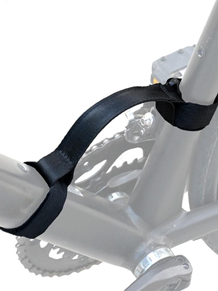 Cycle handle strap Cycle Frame Carrying Lifter Scooter Hand Carrier Outdoor Mountain Cycle Strap Cycle Rack Strap for Mountain чёрный