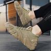 Plus Velvet Shoes Rain Shoes All Fashion Shallow Outdoor Men Flat Set Wear Casual New Wear Resistant EVA Fashion Single Shoes