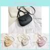 Urban Chic Minimalist Saddle Bag 2023 Trendy Pu Mini Purse Fashion Handheld Tote
