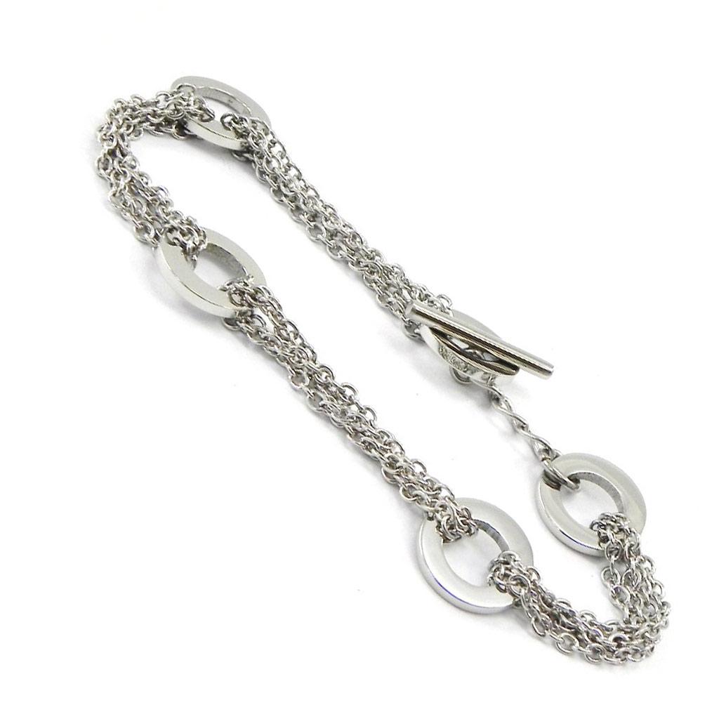 Les Trésors De Lily [I1140] - Pulseira em Aço 'Coreografia' em Prata