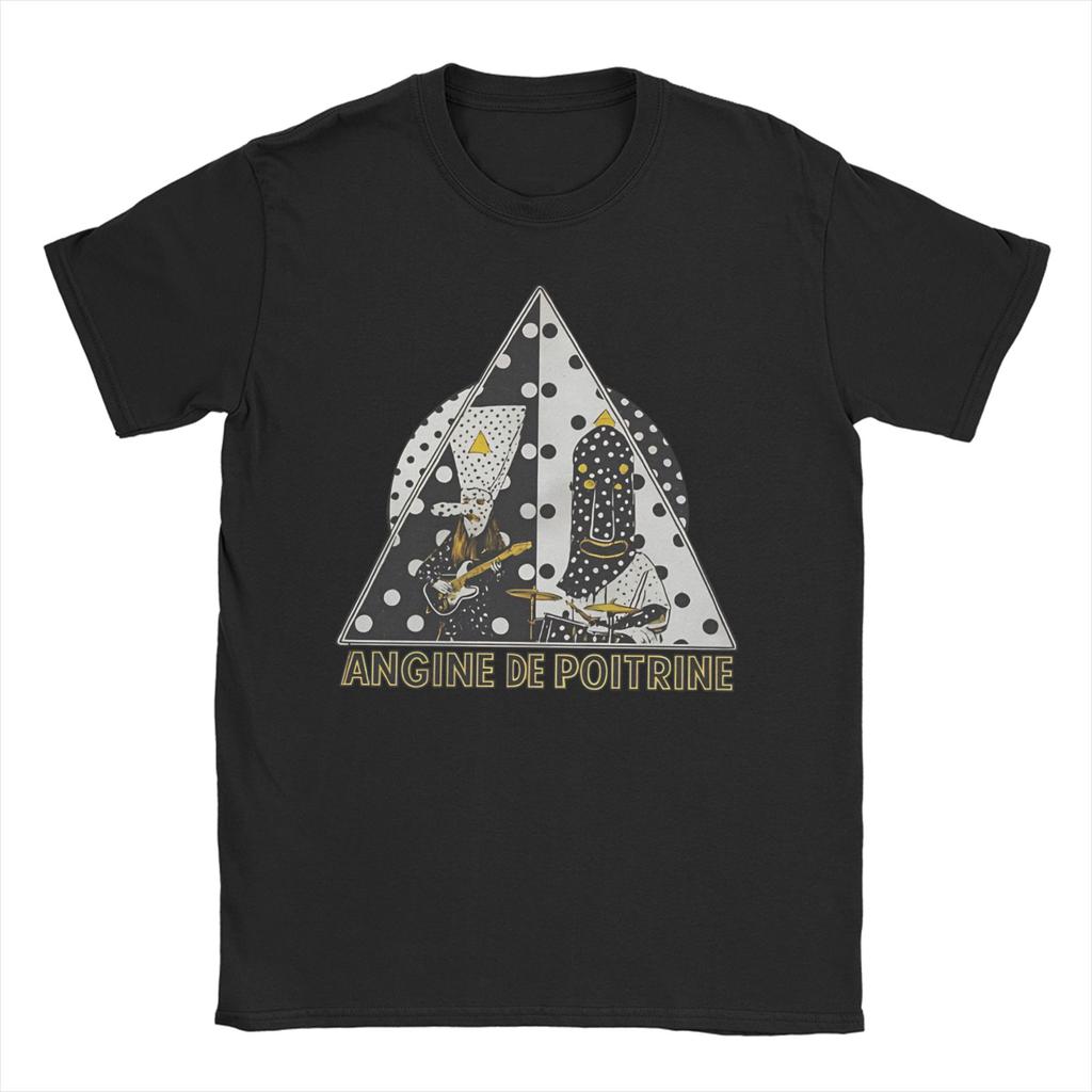 T-shirt a banda Angina Pectoris per Unisex WoUnisex Sherpa Unisextra 100% Cotone T-shirt Girocollo Manica Corta T-shirt 6XL Abbigliamento