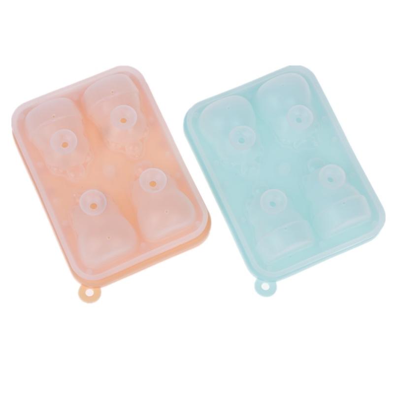 4 aufeinanderfolgende Capybara-förmige Silikonform Cartoon-Tier Schokoladenkuchenform Süßigkeitenpudding Eiswürfelbehälter Handgemachte Seifenform