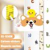 Self-adhesive 3D Height Wall Sticker Movable Magnetic Wall Sticker Height Measuring Ruler  for Kids