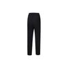 Li Ning Fitness Series Solid Color Logo Straight Leg Knitted Sports Pants Women Pants Black AKLT972-1
