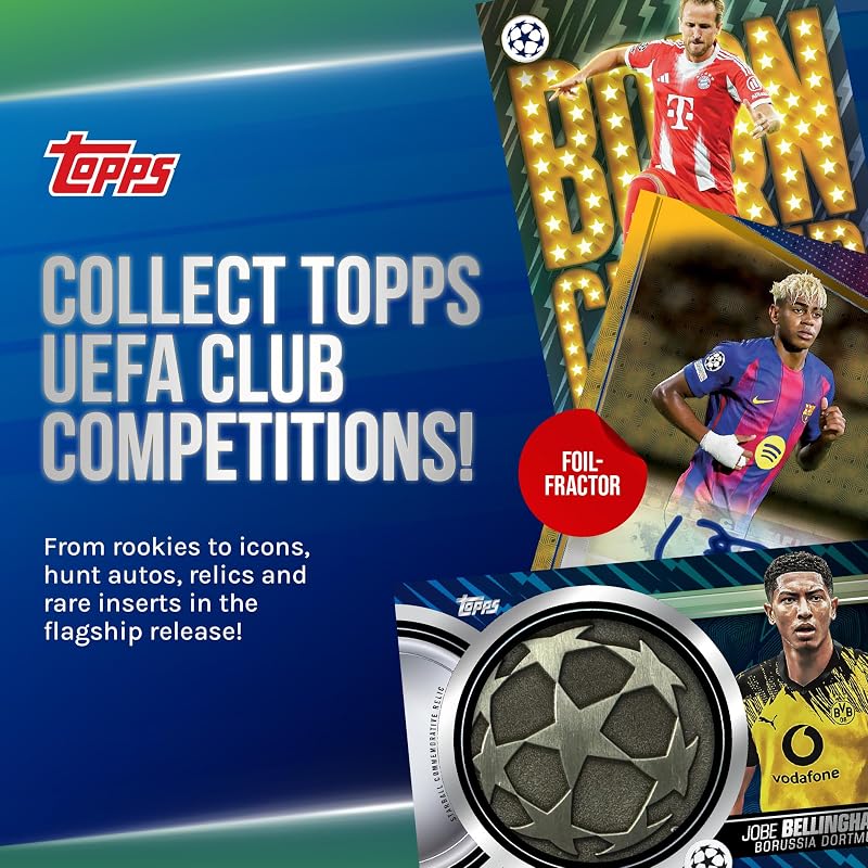 2025-26 Topps UEFA Club Competition Football - Factory Sealed - Value Box