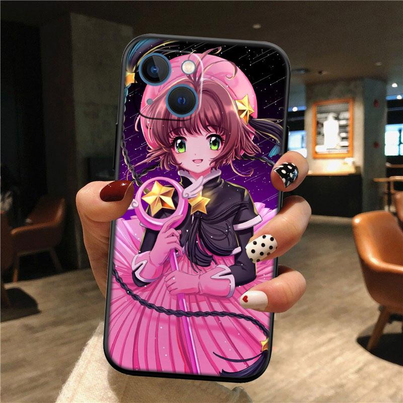 TR7 C-Cardcaptor S-Sakura Shell Phone Case for OPPO A40 A60 A80 A15 A16 A16K A12 A17 A17K A54 A54S A53 A53S A55 A56 A57 A98 F23