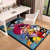 Red Birds Characters Collage Carpet, Chair Rug,Rug for Office Bedroom Living Rooms, Doormat Decor Fan Gift Christmas Gift