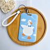Waterproof Cartoon Plastic Card Cover Women's Kids Bus Credit ID Name Business Working Bank Card Badge Holder Protective Cover