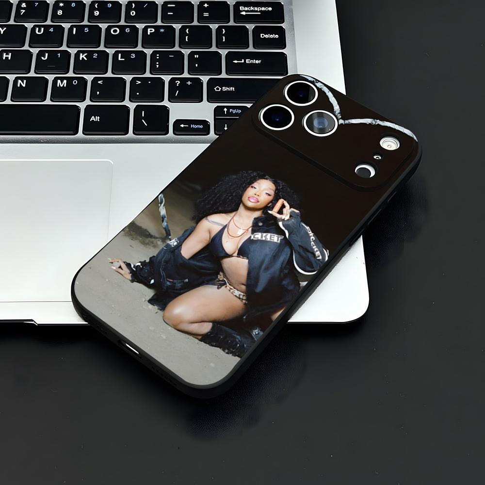 Singer SZA Lana Phone Case For IPhone 17 Air 16 E Pro Max 15 14 13 Mini 12 Pro 11 Max Plus Black Soft Shell