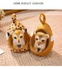 Zoo Animal Plush Toys: Tiger, Giraffe, Leopard, & Lion Dolls - Perfect Children's Gift