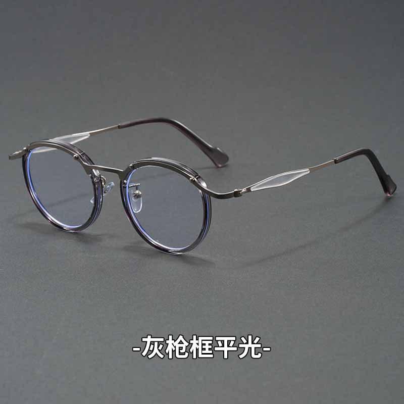 Retro Metal Frame High Quality Sunglasses for Women Men Trendy Punk Round Sun Glasses Luxury Brand Designer Driving Shades Women