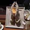 Praying Hands Candle Holder Versatile Table Ornament Religious for Entryways