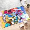 Custom KPop Demon Hunters Mat Personalized Name, Polyester Washable Indoor Entryway Rug, Gift for Christmas, Easter, Thanksgiving Day