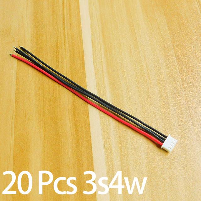 10/20/40 pcs/lot 2S 3S 4S 5S 6S 7S 8S Lipo Battery Balance Charger Cable IMAX B6 Connector Plug Wire