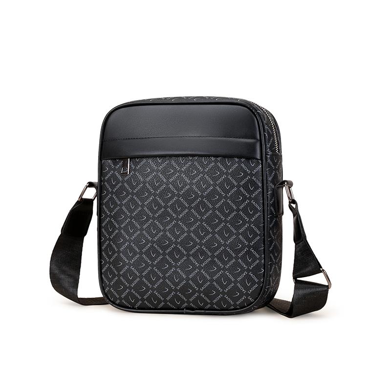 

Модные тренды Мужская сумка-тоут Сумка через плечо Высококачественная искусственная кожа Мужские сумки кроссбоди Современный узор Сумка-мессенджер через плечо для мужчин