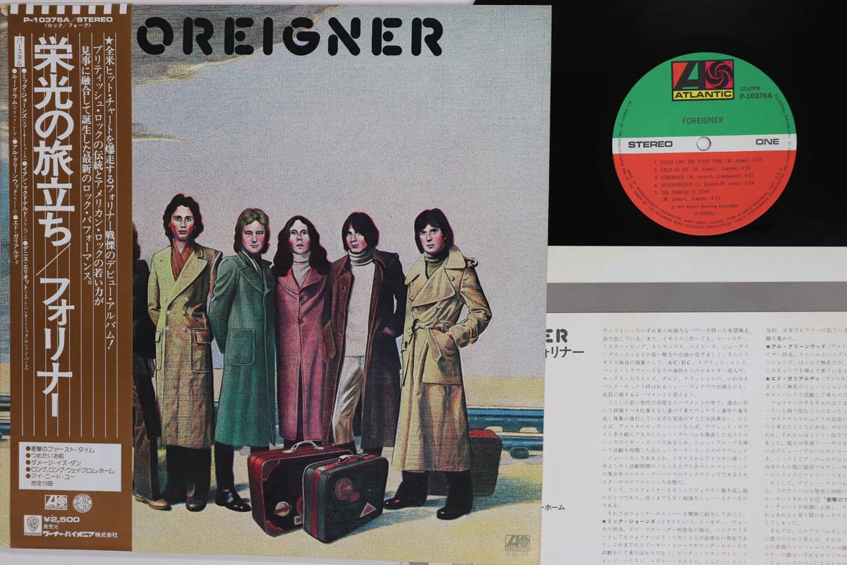 

LP Record FOREIGNER Foreigner P10376A ATLANTIC 1977 Japan Obi Rock Used