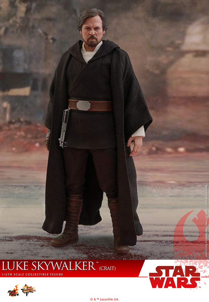 Star Wars The Last Jedi Luke Skywalker (Crait Version) Movie Masterpiece 1/6 Scale Figure