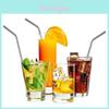 Chinese Style Metal Coffee And Milk Tea Straws For Gift Giving
