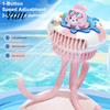 Long Battery Life Fan Stroller Built-in Large USB Fast Charging 5 Wind Strong Portable Speeds Cartoon Animal Swim Ring Design Cooling Type-C