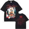 DOJA CAT UNISSEX-ADULTO DOJA CAT CAMISETA OFICIAL COM TRACKLIST Doja Cat Igual ao Site Oficial Camiseta de Alta Qualidade Algodão Gola Redonda