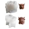 Yak Head Statue Silicone Candle Molds for Epoxy Resin Handmade Candle Soap Potted Plant Vase Home Decoration