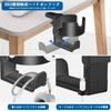 Drink Holder Table Headphone Holder Under Desk Headset Holder 360 Degree Rotating Headphone Stand Detachable Cup Holder Organizer Drink Holder Table