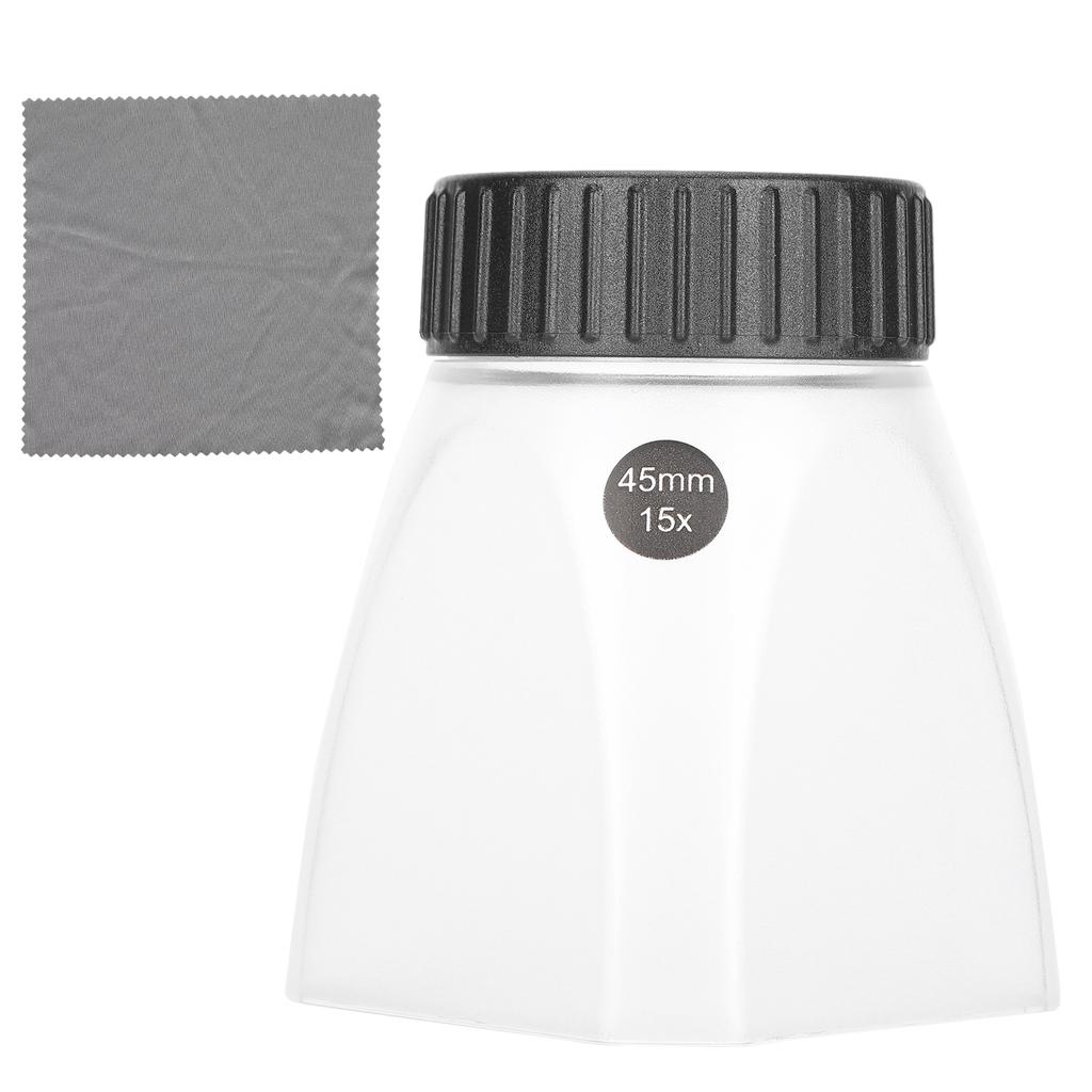 Cylinder Magnifying Glass 15 Times Magnifying Glass for Reading Insect Observation