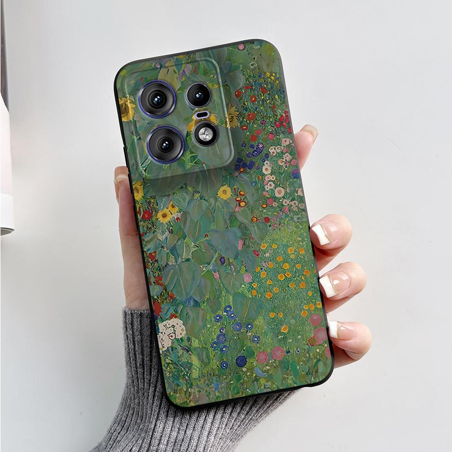 For Motorola Edge 50 Pro Ultra Fusion Case Stylish Pattern Soft Silicone Back Cover for Moto Edge 50 Pro Ultra Fusion Capa Funda