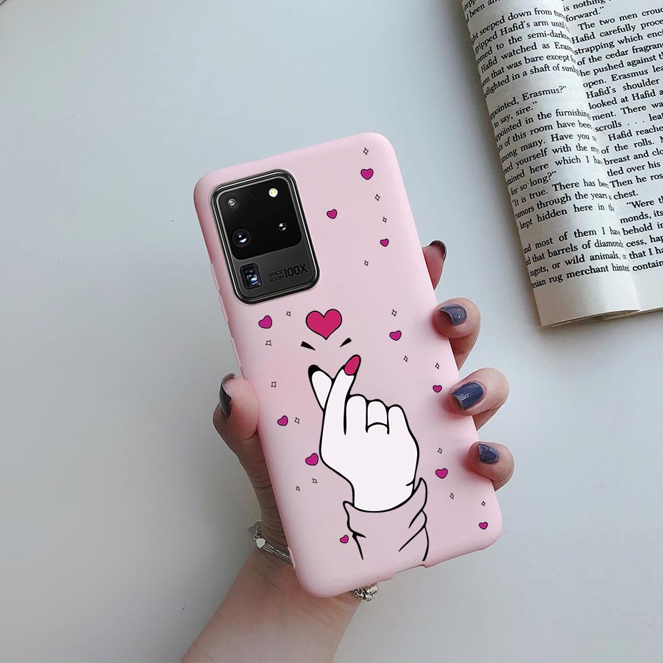 Hülle Für Samsung Galaxy S20 S 20 Ultra Plus Silikon Malerei niedlich Weich Schlank Hülle Abdeckung Für Samsung S20 Plus Ultra Handyhüllen