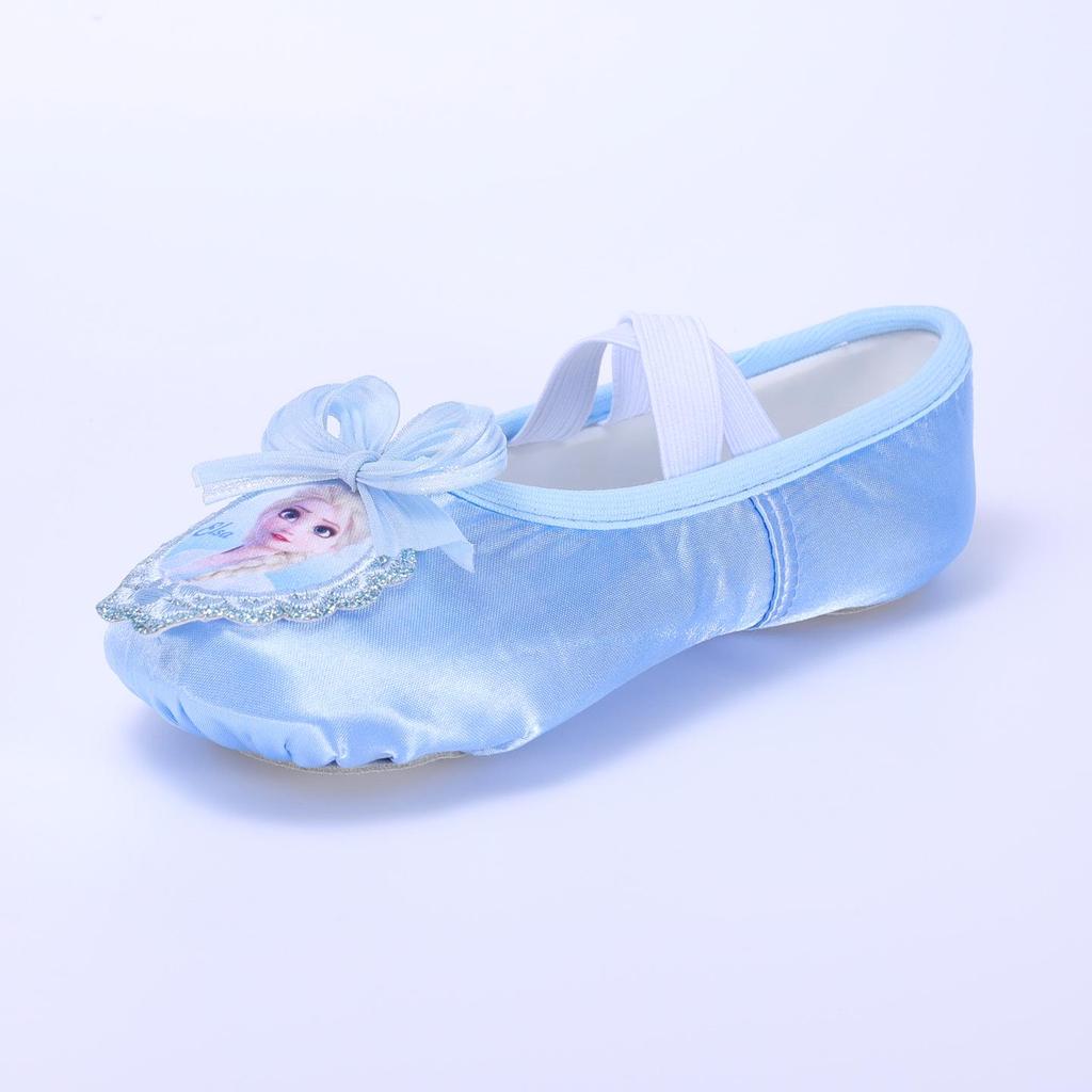 Blaue Katzenpfote Ballett-Tanzschuhe für kleine Mädchen - Stil 8119