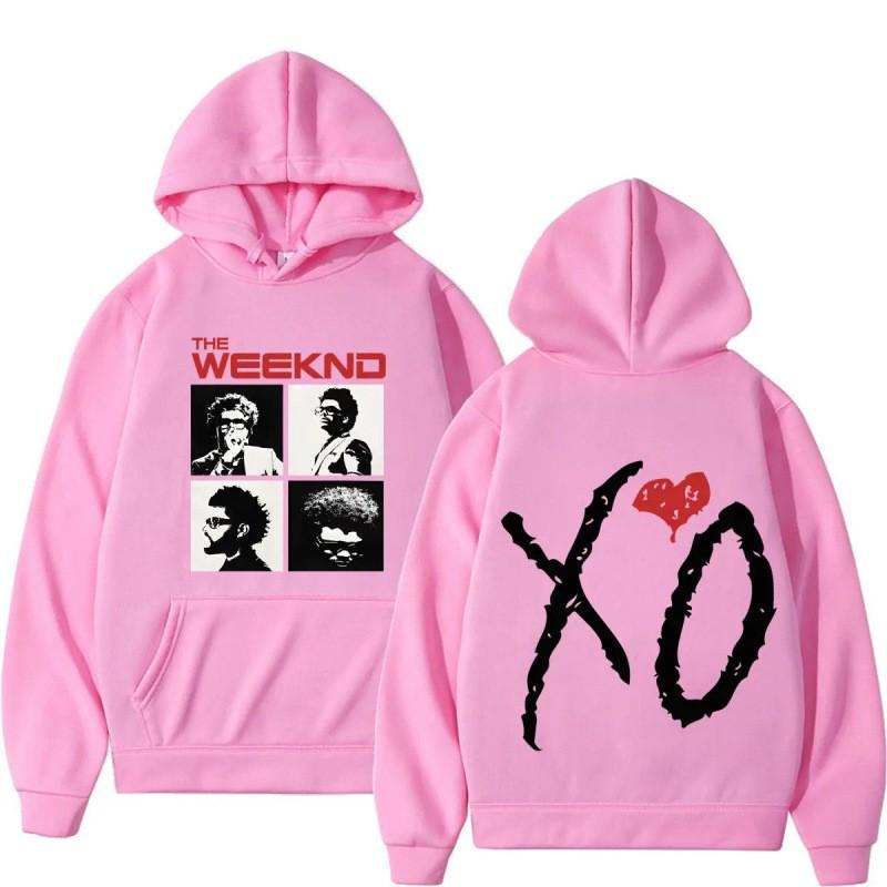 Weeknd After Hours Til Dawn Tour 2026 Mikina Pánská Bavlněná Směs Grafická Mikina s Kapucí Podzim