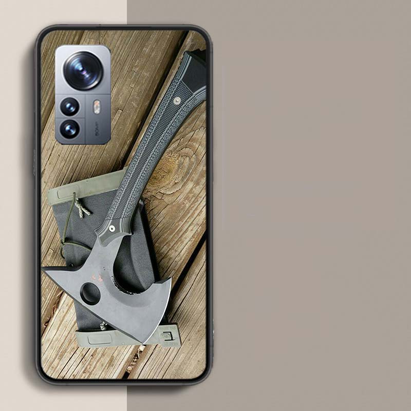 

Кемпинг, Походы, Рюкзак, Чехол для телефона с топором для Xiaomi Mi 14 14T 15 15T Poco F7 Ultra M8 M7 M6 M4 M3 X7 X6 X4 Pro M5S 12T 10T Pro Xiaomi Poco M3 Pro5G
