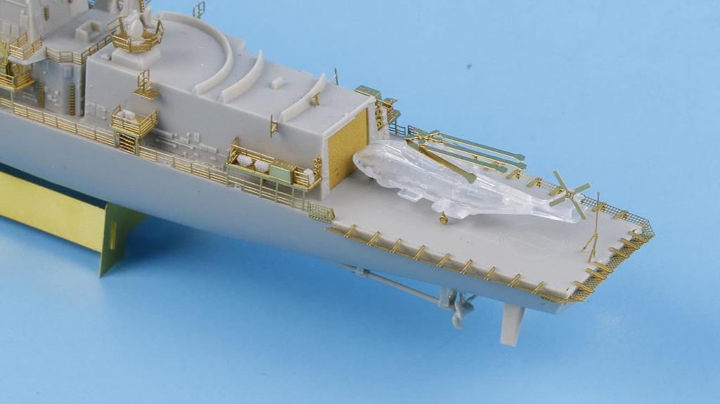 Tetra Model Works SE-Serie, Fregatte HMS Westminster F237 der britischen Marine Typ 23, Kunststoff-Modellteile SE7037, Formfarbe, 1/700 (TR)