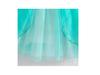 Girls' Mermaid Gem Princess Dress with Fly Sleeves - Long-Sleeved Christmas Party Attire for Autumn and Winter