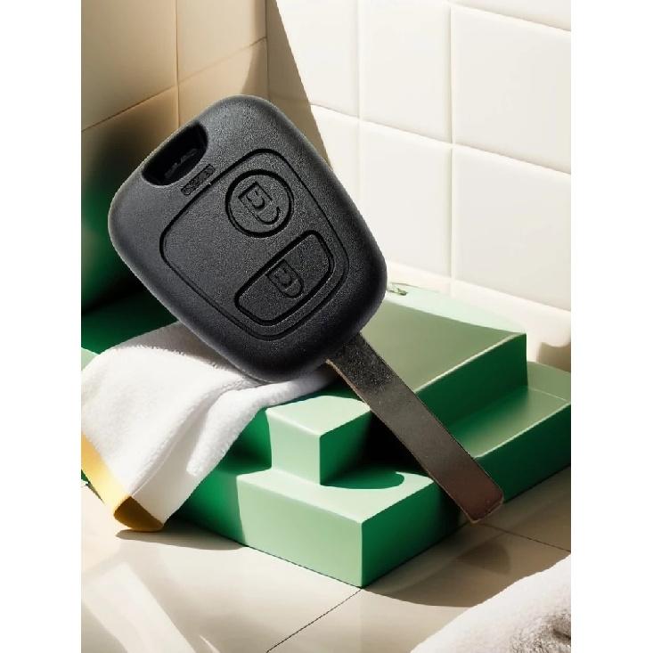 JINGXIN Remote Car Key 433MHz For Peugeot 107 207 307 407 For Citroen C1 C2 C3 Saxo Xsara Picasso ID46 PCF7961 Chip No Logo Key