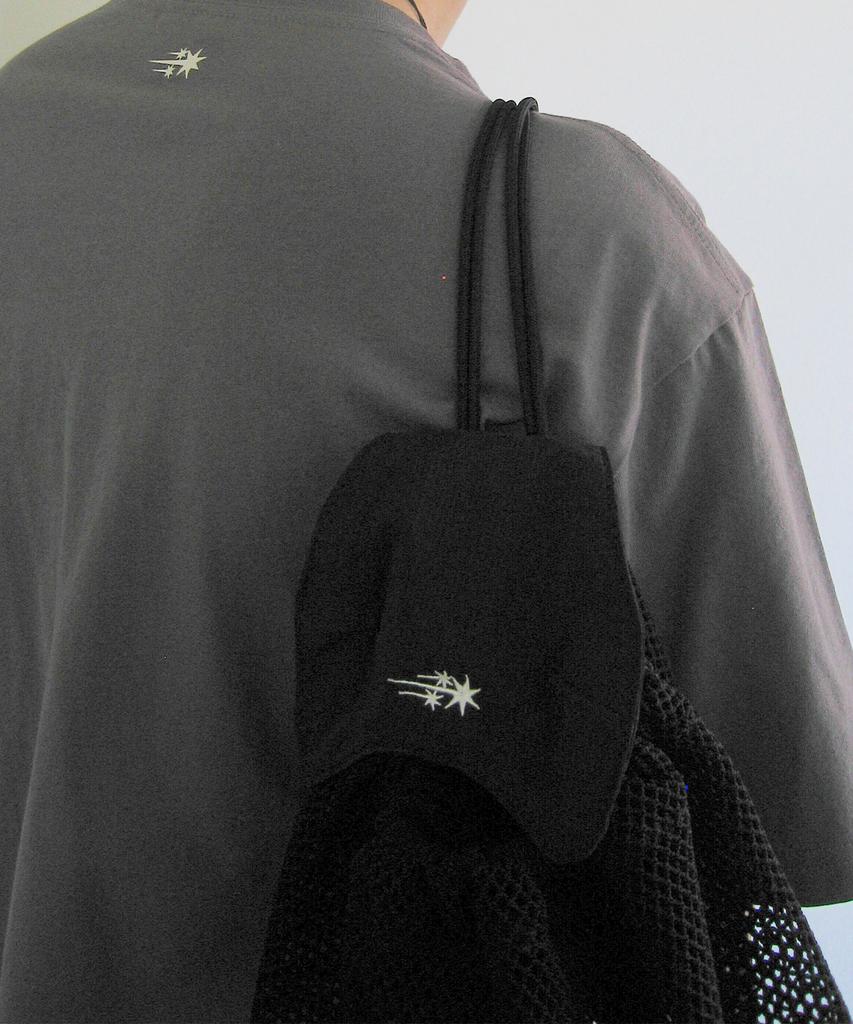 Niceghostclub Flap Mesh Gymsack_Black(Ng2Gsuab43A)