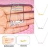 Versatile Barbie Alphabet Necklace Fashionable Steel Accessory With Polished Finish