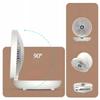 Aircolio Portable Mini Desk Fan – Wireless 5-Speed USB Silent Breeze