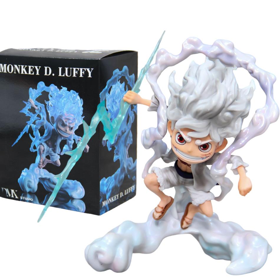 Gear 5 Luffy Jewelry Bonney PVC Action Figure Set Anime Oned Pieced Collectible Models Desktop Decoration Ideal Birthday Gifts