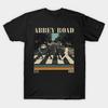 Asian Size Cotton Unisex Tshirt Print T-shirt The Beatles Abbey Road, Abbey Road Album T-shirt No-Cut Print Regular Fit