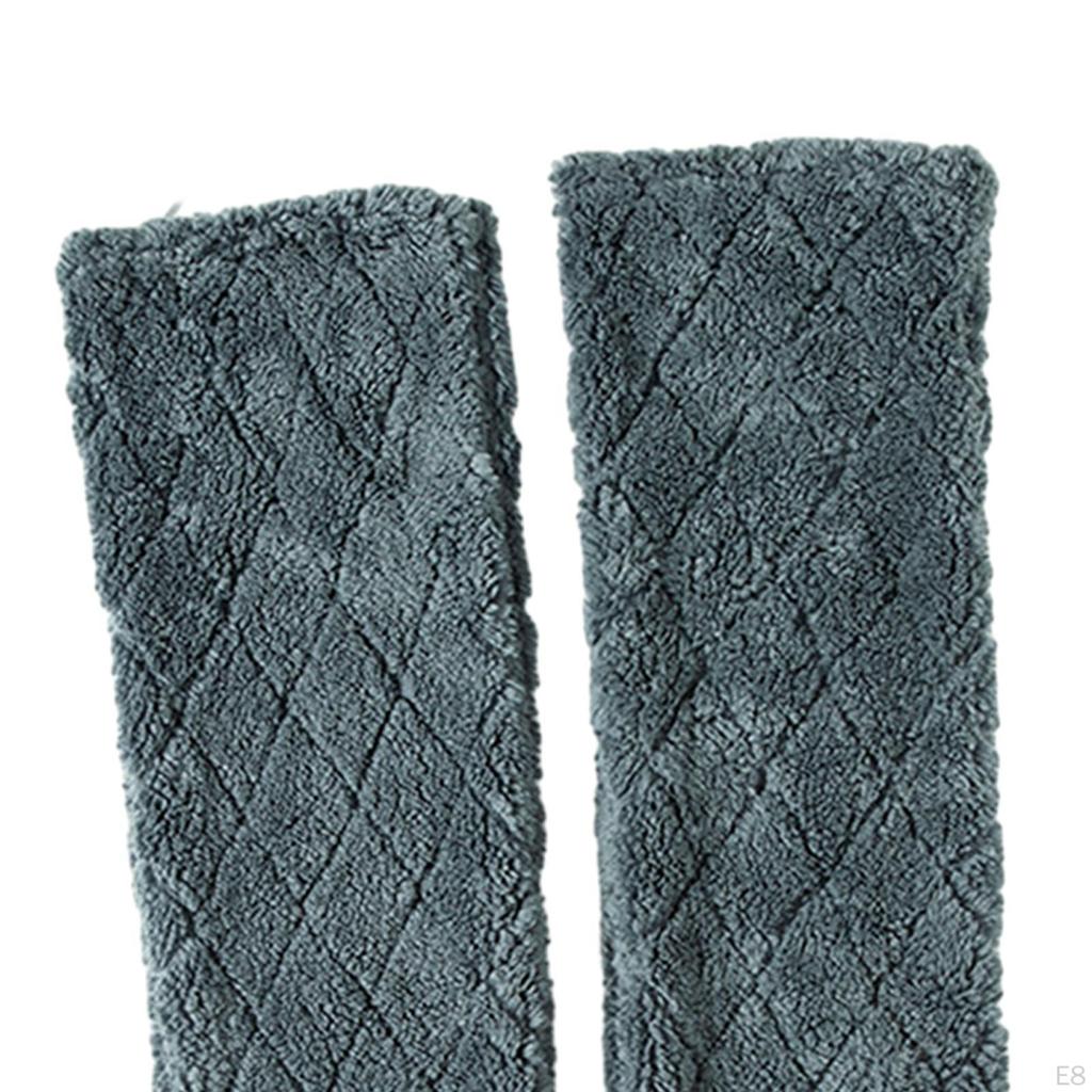 Overknee-hohe Fuzzy-Socken, Slipper-Stiefel-Fleece, warme Damen-Oberschenkel-Beinlinge