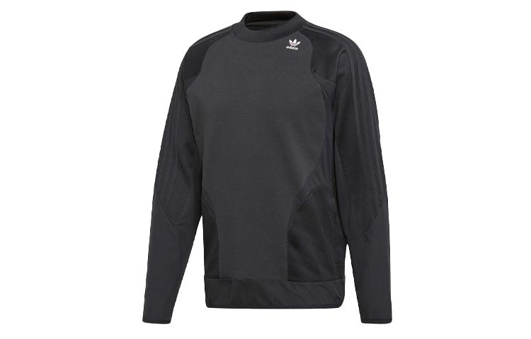 Adidas Originals Sweatshirts Men s Black Crew Neck Moderate Other DV1980 S