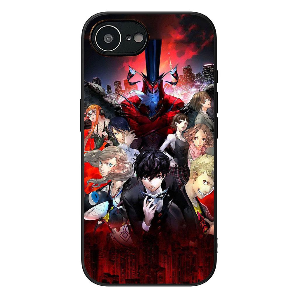 

Silicone Cover for Samsung Galaxy S22 S21 S20 FE Ultra Plus A35 A36 A55 A37 A33 A34 A57 Phone Case P5s P-Personas 5 Game Galaxy S21