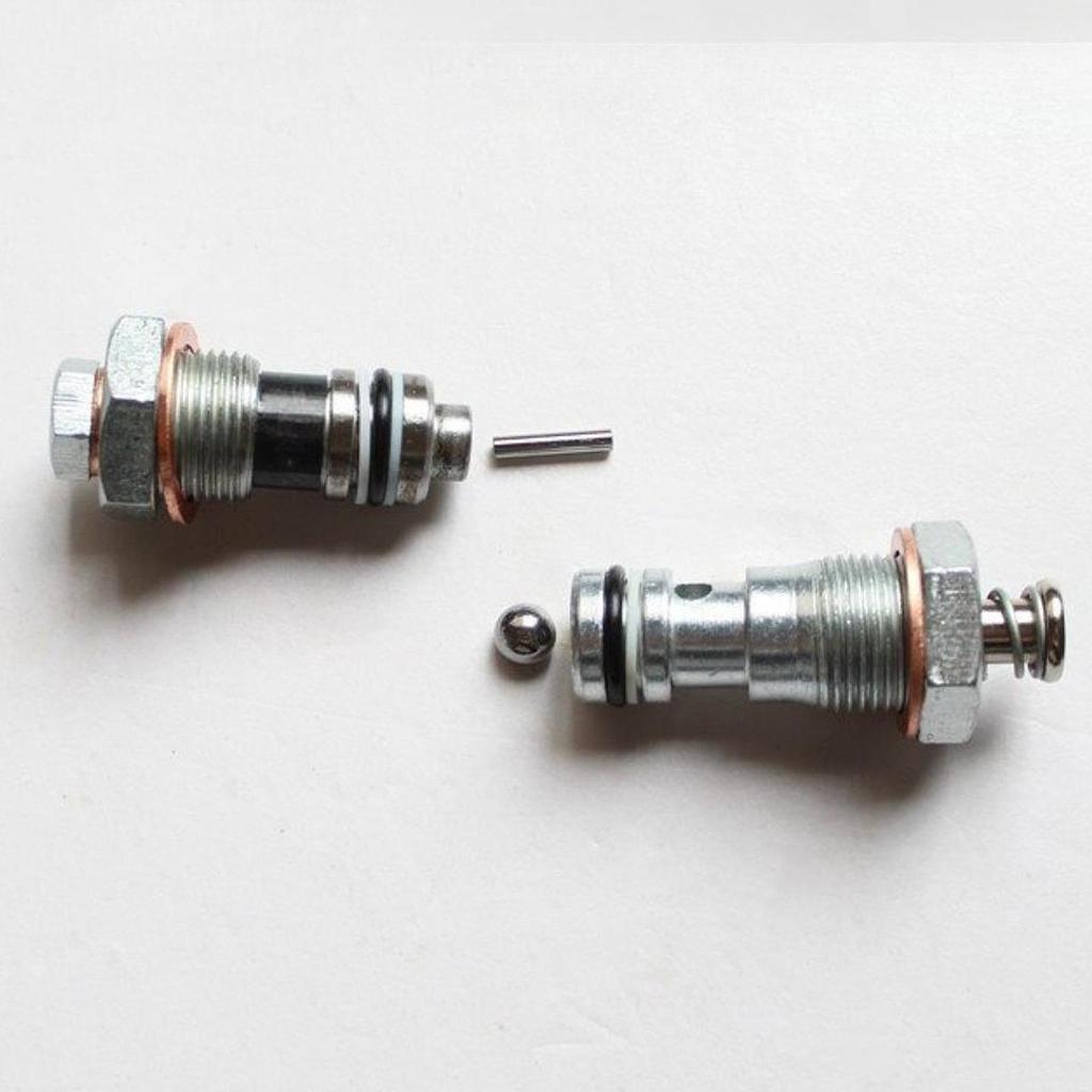 Kit di riparazione per valvola a otturatore, coppa dell'olio, pompa dell'olio per transpallet idraulico, accessori per trasportatore idraulico