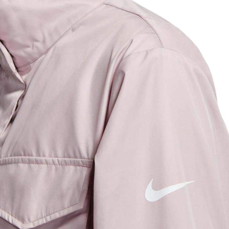 Nike Multi-Pocket Stand Collar Woven Jacket Women Jackets Champagne CZ8973-645