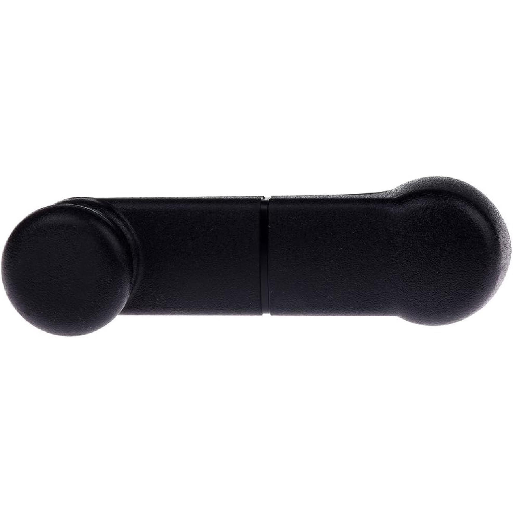 

ECCPP Door Handles Window Crank Interior Inside Inner Driver Passenger Side for 1987-1996 for Bronco for F-150 for F-250 for F-350 Black(2pcs)